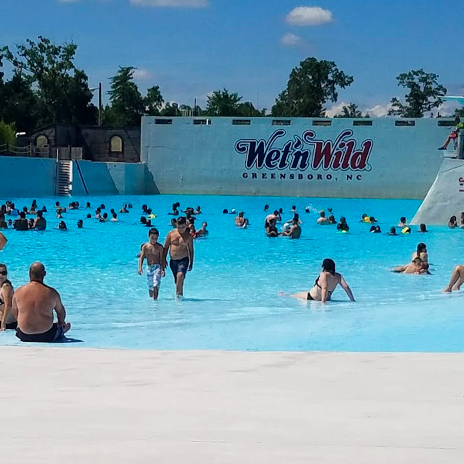 Wet'n Wild Emerald Pointe water park in Greensboro, NC